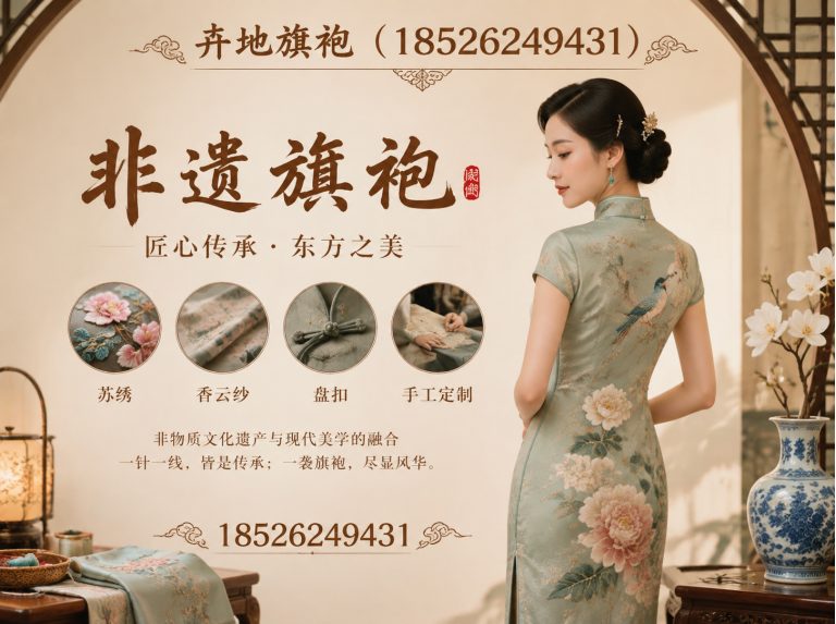 河东区津派旗袍展示图