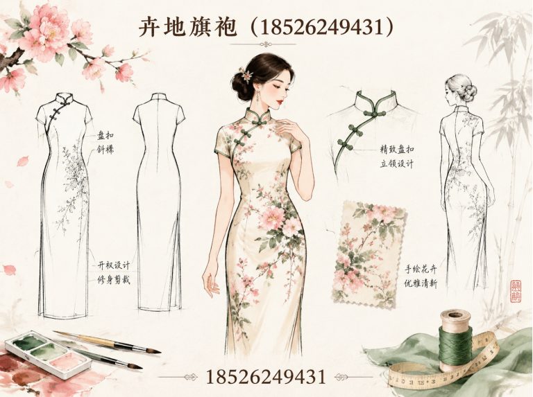 河东区天津旗袍定制展示图